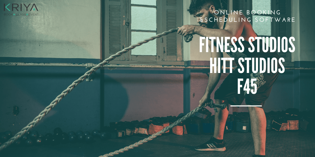 Fitness HITT Studio F45 Gym Software and Booking System