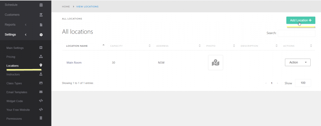 How to create another room or location in KRIYA Software