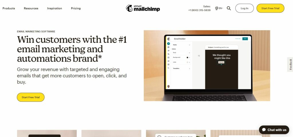 MailChimp Email Marketing for Yoga Studios