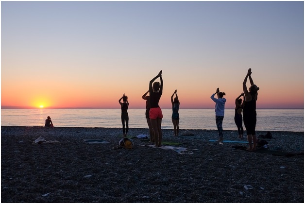 Sun Salutations yoga