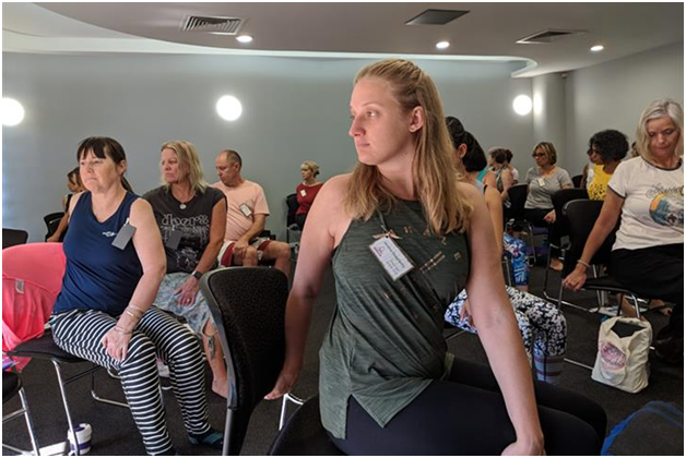 Find yoga teachers through professional associations in Australia