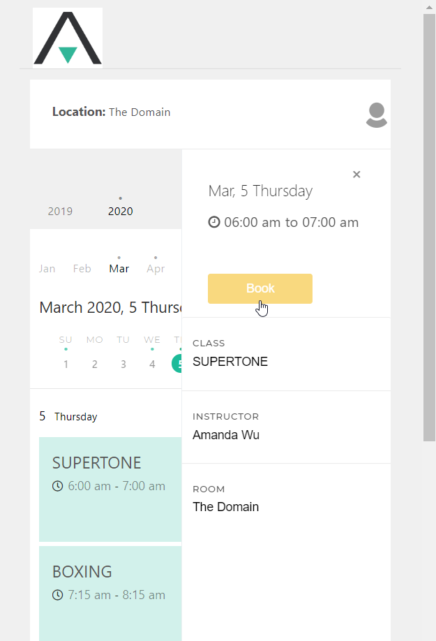 CoreBookings bootcamp sessions - book classes online